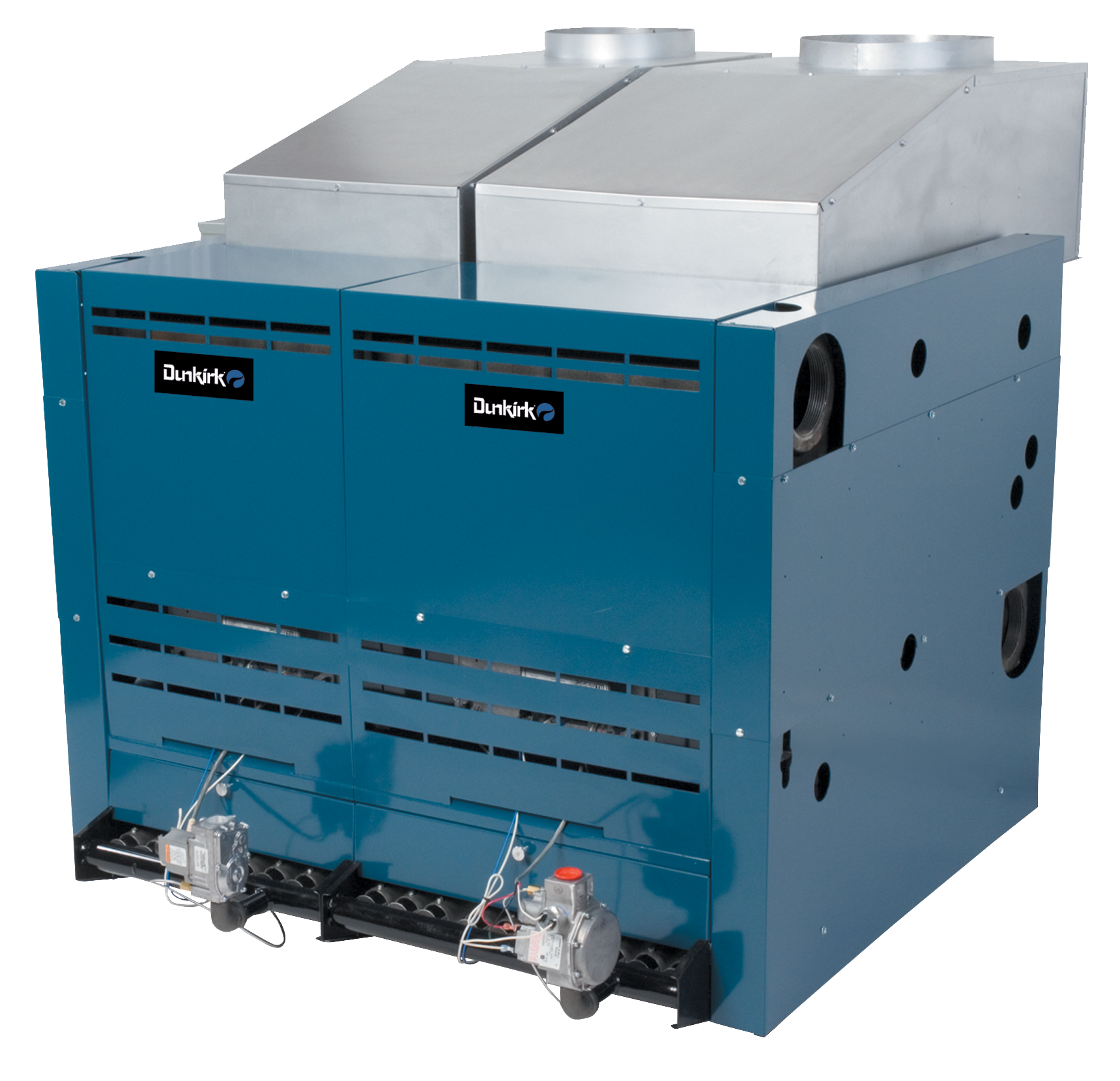 Dunkirk D250 Commercial Water Gas Boiler — floor-standing cast-iron
