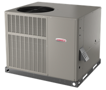 Lennox LRP13ACK packaged air conditioner — entry-level all-in-one outdoor unit